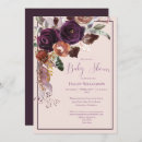 Search for plum baby shower invitations Purple