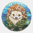 Search for porcupines stickers Round