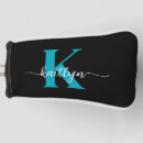 Search for teal golf head covers Calligraphy
