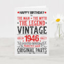 Search for 1946 birthday cards Retro