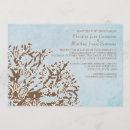 Search for teal and brown wedding invitations Trendy