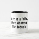 Search for funny friday mugs Tgif