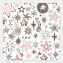 Search for comets stickers Pattern