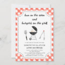 Search for baby bbq invitations Bun in the oven