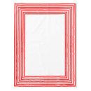 Search for red and white striped tablecloths Stripes