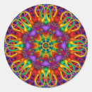 Search for colourful mandala stickers Fractal
