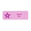 Search for pale pink return address labels Stylish