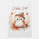 Search for cute owl tea towels Autumn