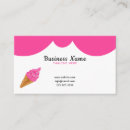 Search for ice cream shop business cards Cone