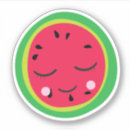 Search for kawaii watermelon stickers Food
