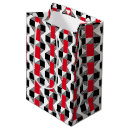 Search for red and black gift bags For him