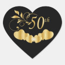 Search for 50th golden anniversary stickers Black
