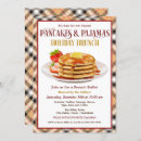 Search for pajama seasonal invitations Pancake and pyjamas