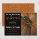 Search for glitter halloween invitations Pumpkin