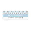 Search for blue striped return address labels Trendy