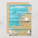 Search for turquoise rehearsal dinner invitations Tropical