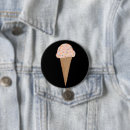 Search for ice cream badges Illustration