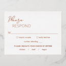 Search for without meal choice wedding rsvp cards Minimal