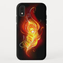 Search for phoenix bird iphone cases Black