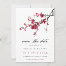 Search for valentine save the dates Red and white