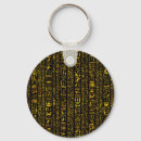 Search for gold coloured key rings Black
