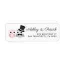 Search for pink owl return address labels Cute