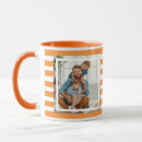 Search for orange and white stripes mugs Elegant