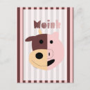 Search for cute pig postcards Cow