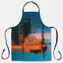 Search for acrylic paint aprons Blue