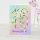 Search for granddaughter 16th birthday cards Pink