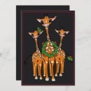 Search for safari christmas cards Giraffes