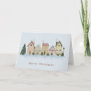 Search for village scene christmas cards Festive