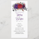 Search for floral wedding programs Fall