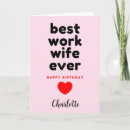 Search for work wife cards Funny