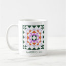 Search for quilt pattern mugs Colourful