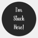 Search for funny jokes stickers Black and white