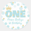 Search for royal blue birthday party stickers King