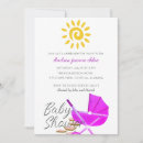 Search for stroller baby shower invitations Elegant