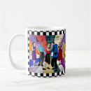 Search for 1950s coffee mugs Black and white