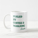 Search for game night mugs Mahjong