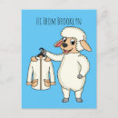 Search for cute sheep postcards Cartoon