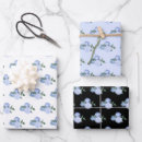 Search for dusty blue wrapping paper Flowers