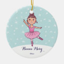 Search for ballet dancer christmas tree decorations Watercolor