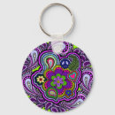 Search for doodle art key rings Purple