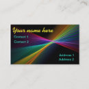 Search for tran business cards Rainbow