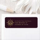 Search for gothic wedding return address labels Hallowedding