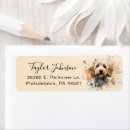Search for cockapoo return address labels Dog