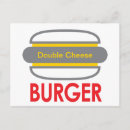 Search for burger postcards Funny