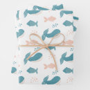 Search for whale wrapping paper Cute