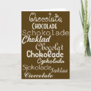 Search for chocolates cards Chocolate lover